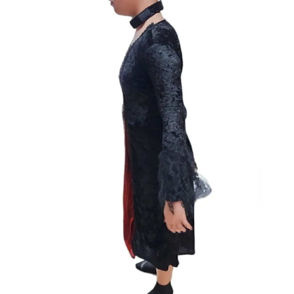 Girls Gothic Vampira Halloween costume
